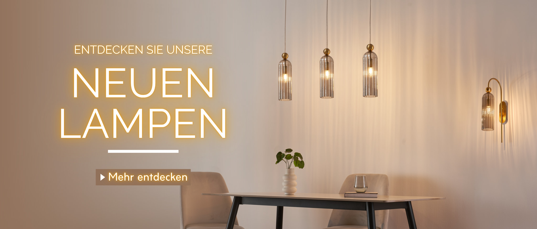 Neue Lampen